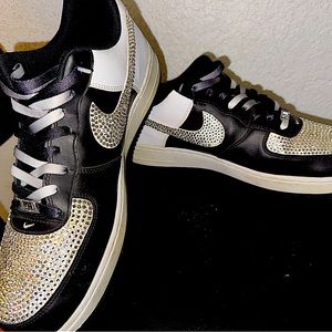 Air Force one custom real Swarovski crystals